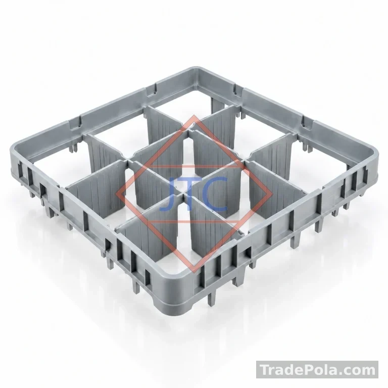 9 Compartment Glass Rack Extender