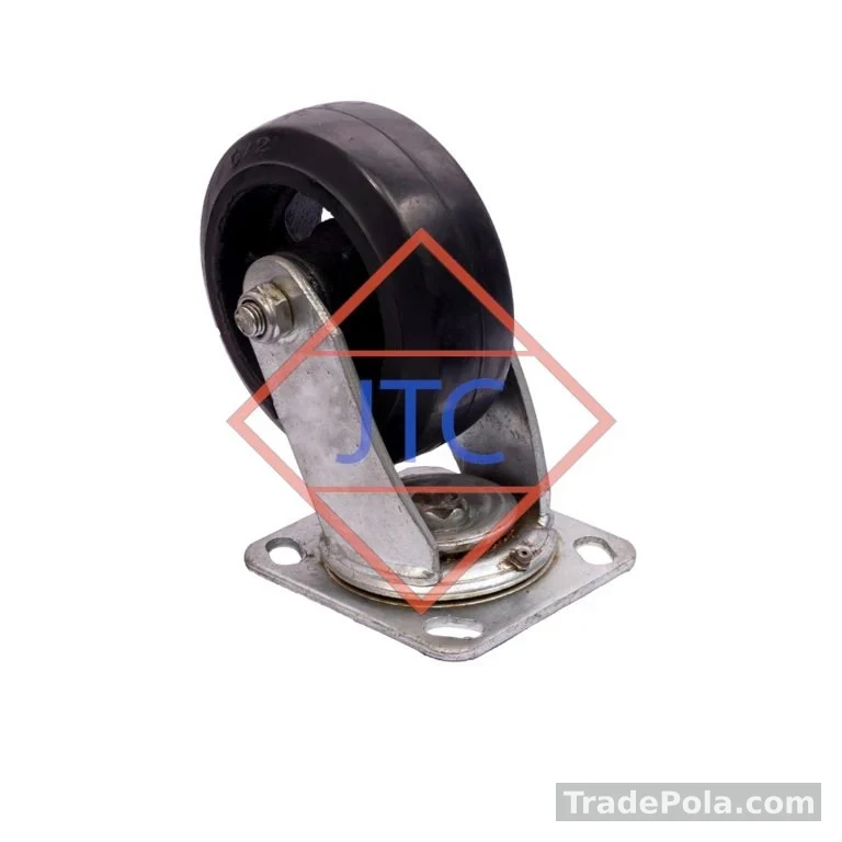 5″ × 2″ Heavy Duty Rubber Caster Wheel