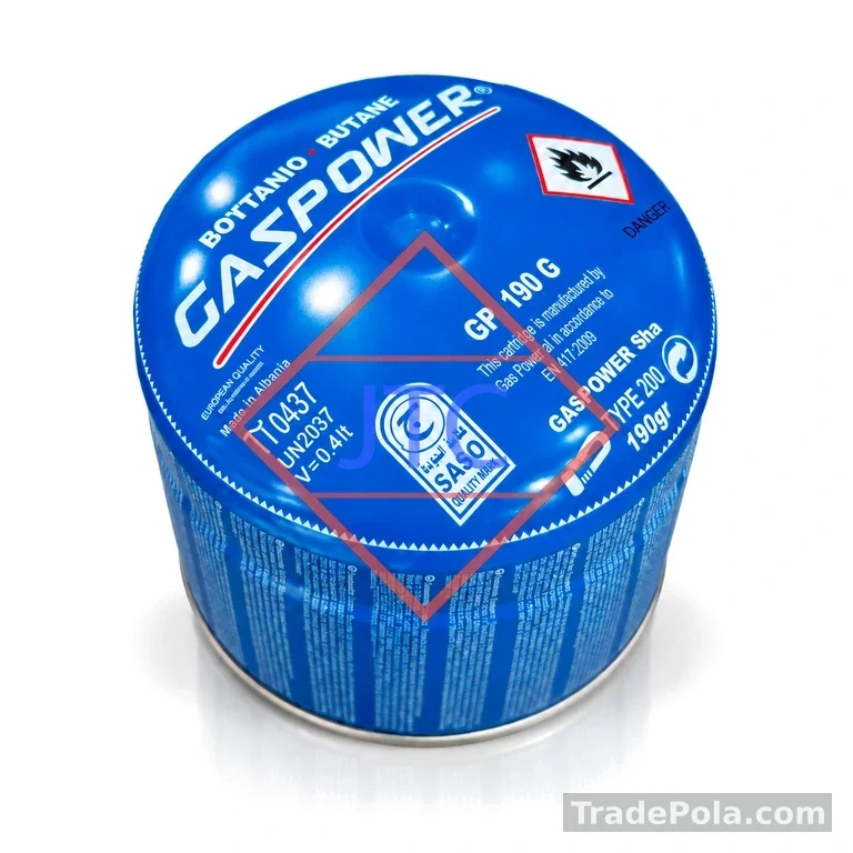 Gaspower Butane Gas Cartridge – 190g