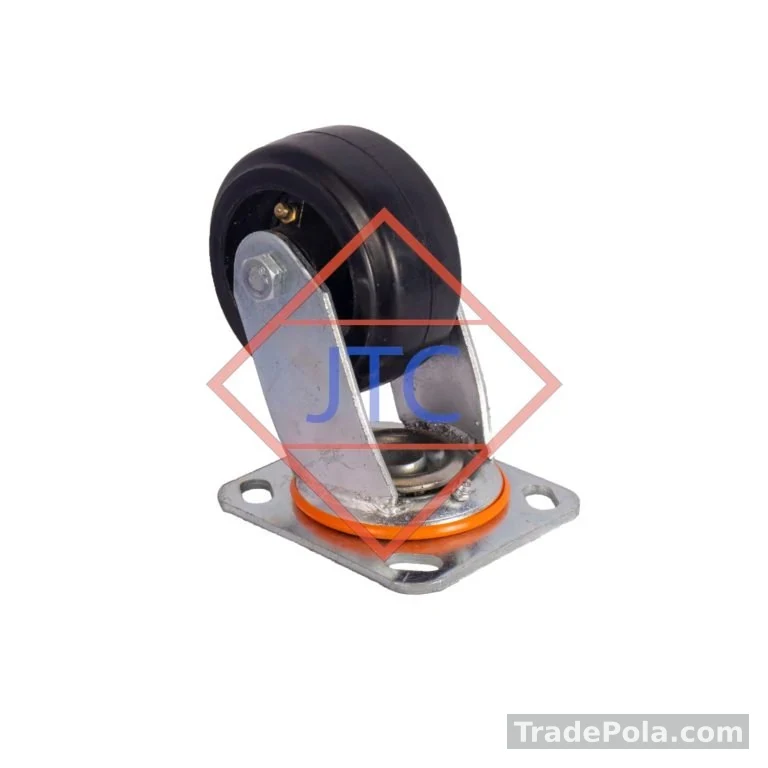 4″ × 2″ Heavy Duty Rubber Caster Wheel