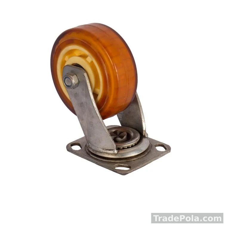 5″ × 2″ Heavy Duty Double PU Caster Wheel