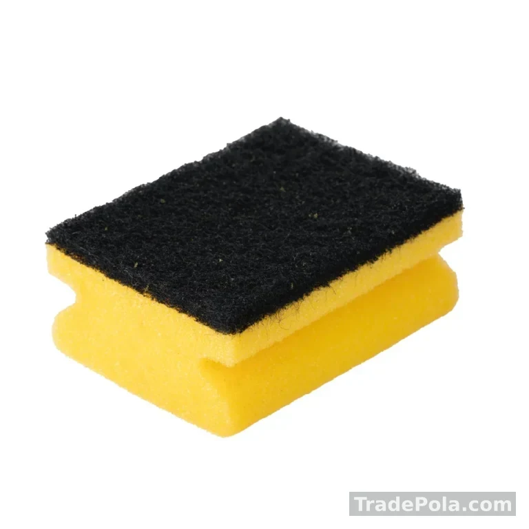 Sponge Scourer with Handgrip 1Pcs
