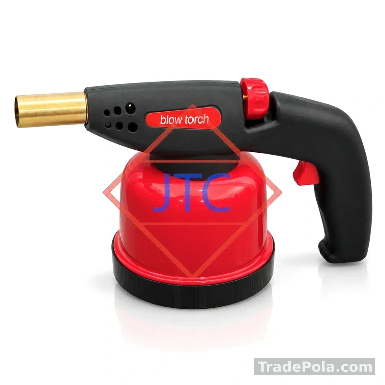 Compact Gas Blow Lamp – Red