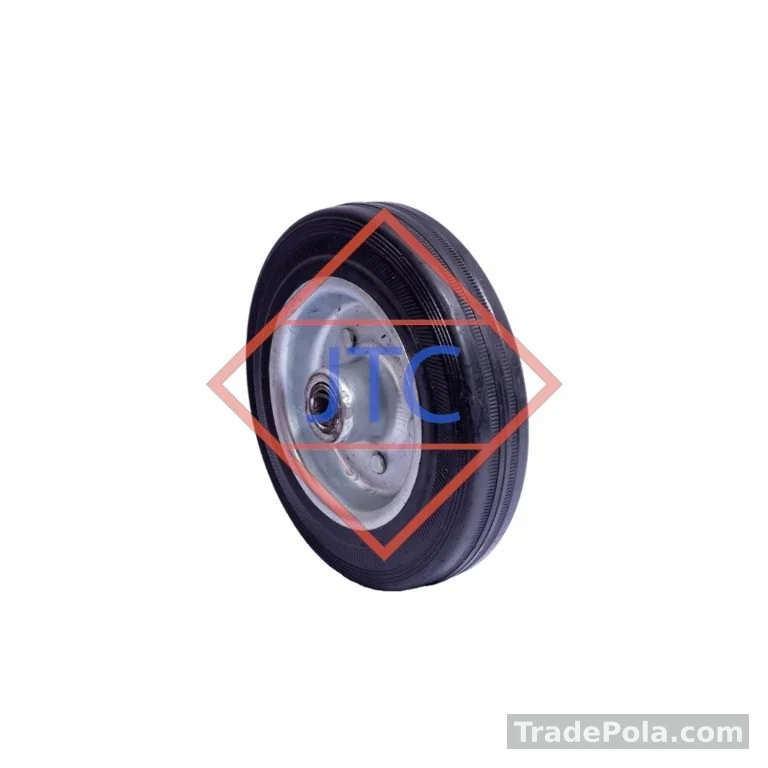 Needle Bearing 6″ Rubber Wheel