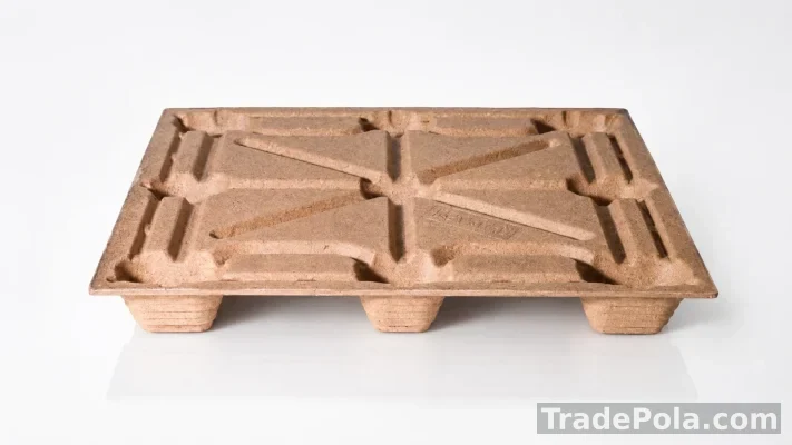 Presswood Pallet 1100 × 1100 × 135 mm