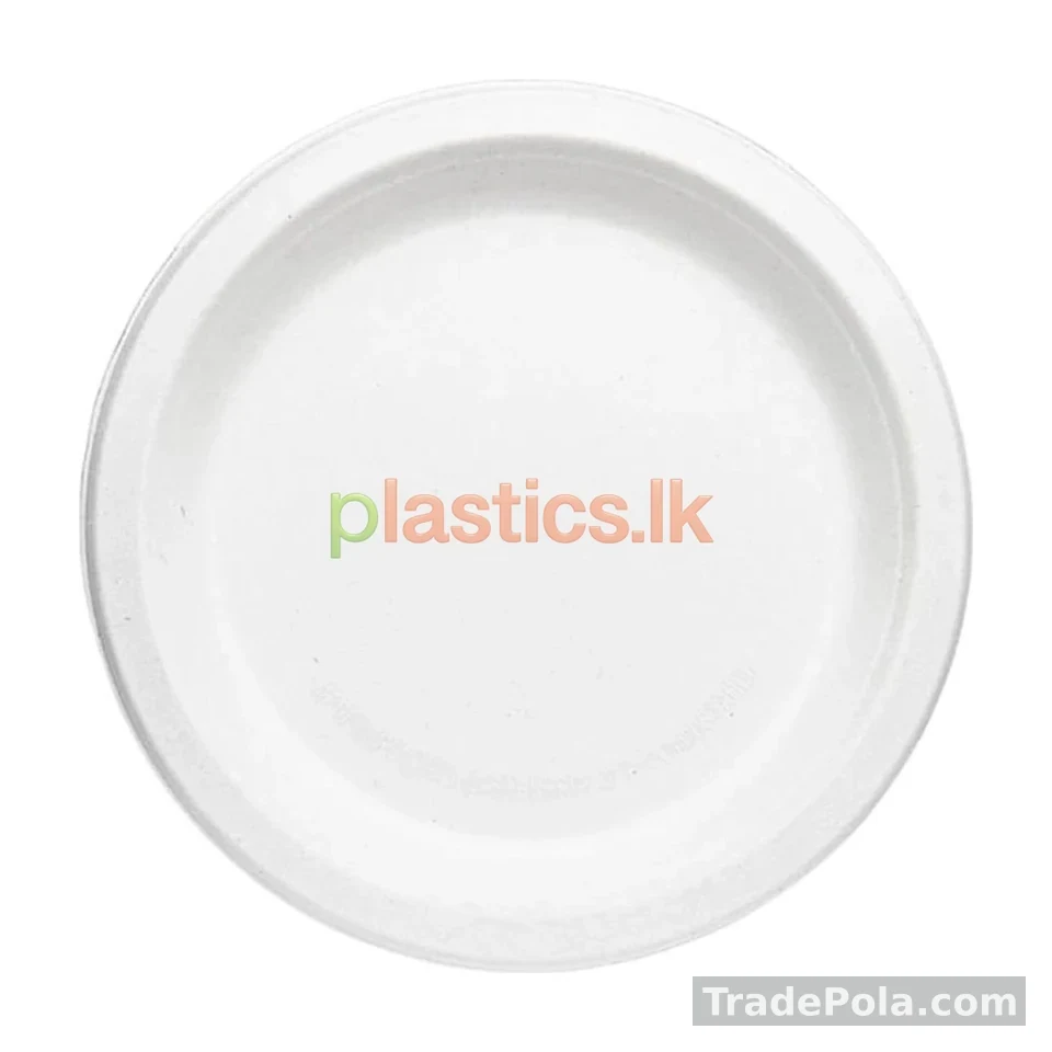 Round Bagasse Plates