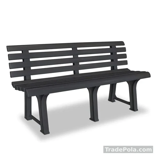 Plastic Garden Bench Phoenix
