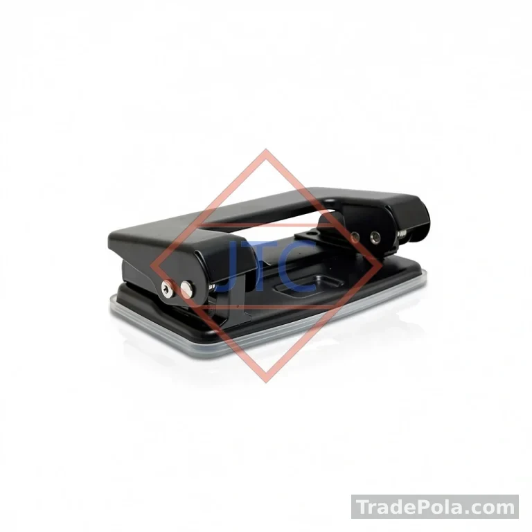 Compact 2-Hole Office Paper Puncher