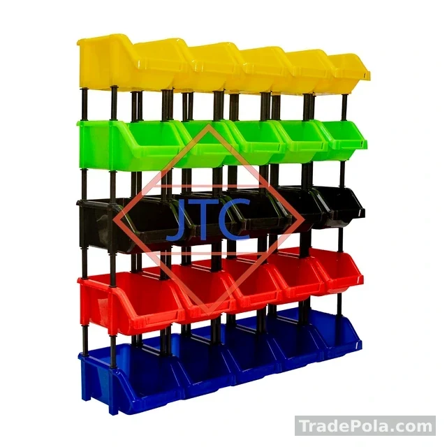 Storage Bin Rack 25 pcs – Small