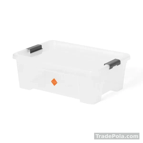 Plastic Storage Box Transparent 10 LTR (Phoenix)