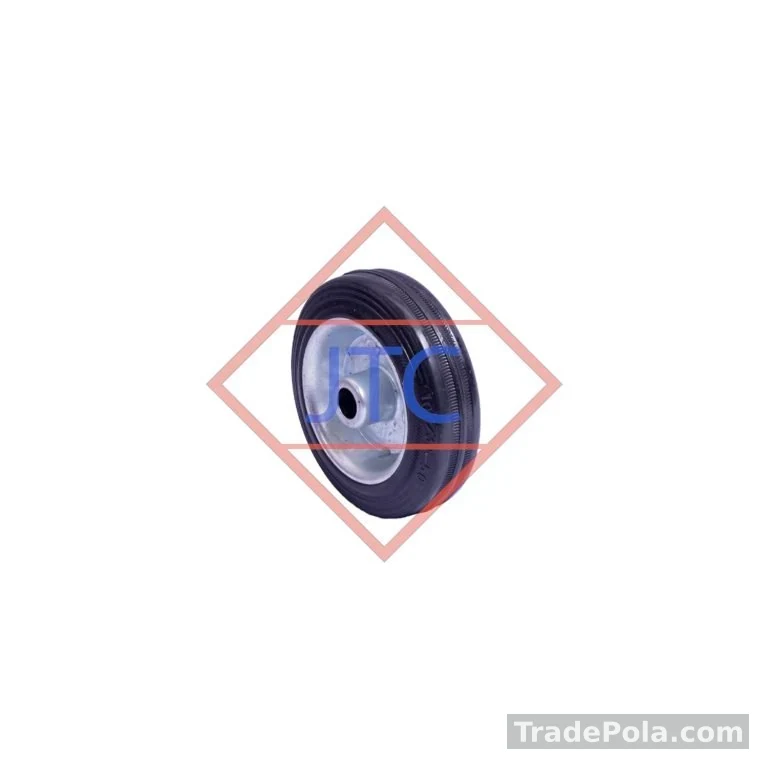 Needle Bearing 4″ Rubber Wheel