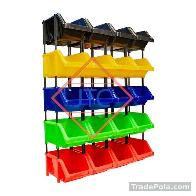 Storage Bin Rack 20 pcs – Large
