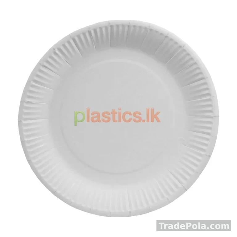 Plain paper plates