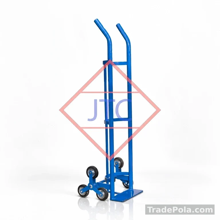 Oxygen Cylinder Trolley With Stair Climber Wheels
