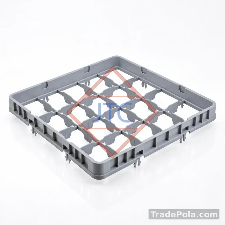 20 Compartment Half-Drop Glass Rack Extender