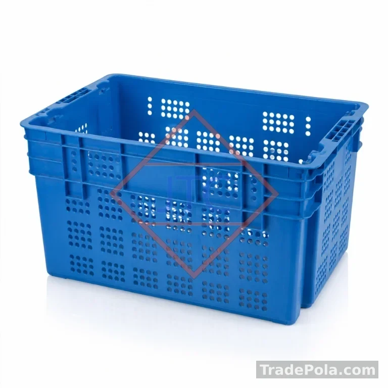 Crate CO25 – 584 × 406 × 305 mm | Stackable Nestable Plastic Crate