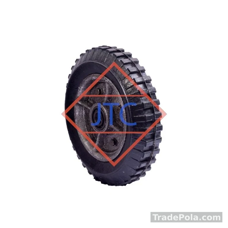 Heavy Duty 12″ x 3″ Jeep Cut Rubber Wheel