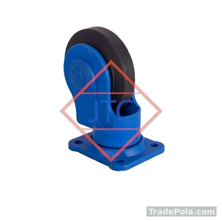5″ Heavy Duty Rubber Smart Wheel Caster