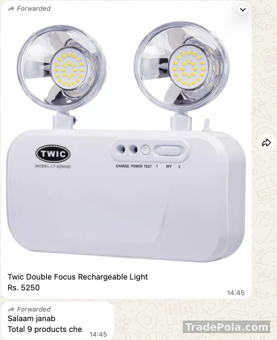 TWIC Double Focus Rechargeable Light