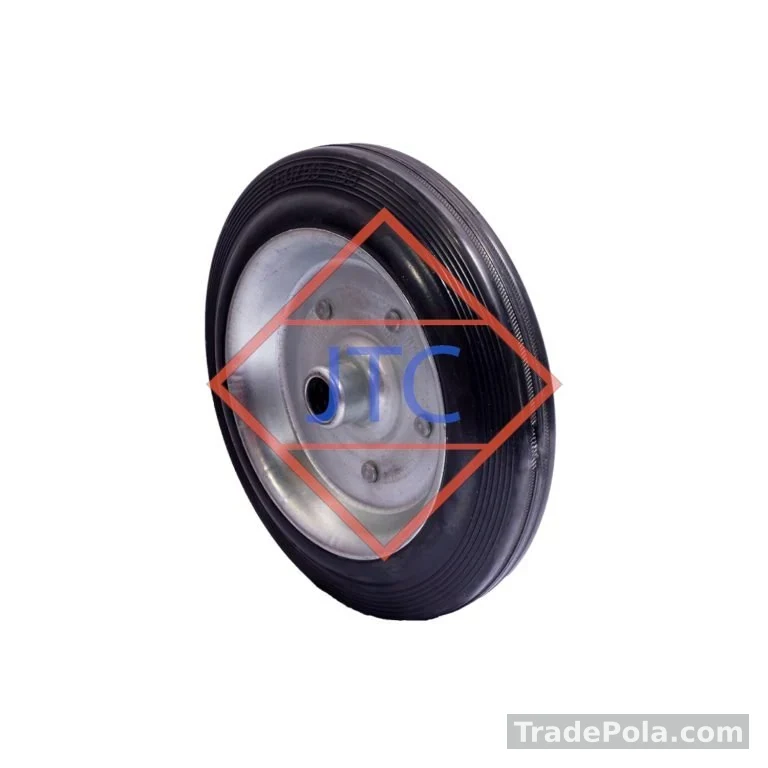 Needle Bearing 12″ Rubber Wheel