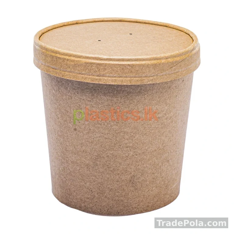 Kraft soup tubs with lids