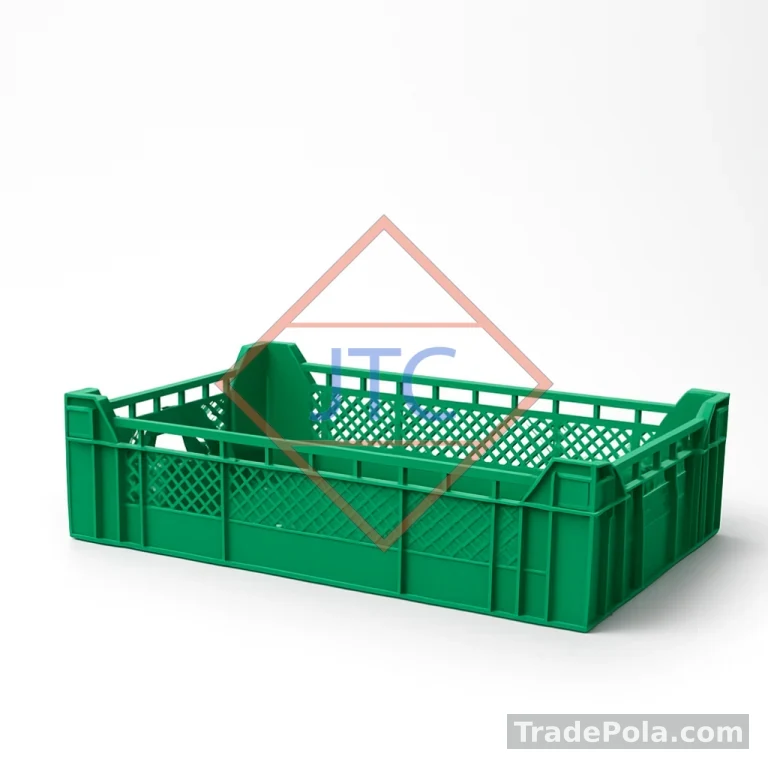 Chicken Crate / Vegetable Crate / Crate CP35 – 600 (L) X 400 (B) X 160 (H) 32 LTR Capacity