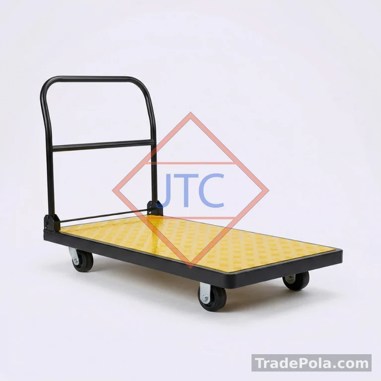 LoadMaster Aluminium Platform Trolley 48×24 Inch | 400kg Heavy Duty