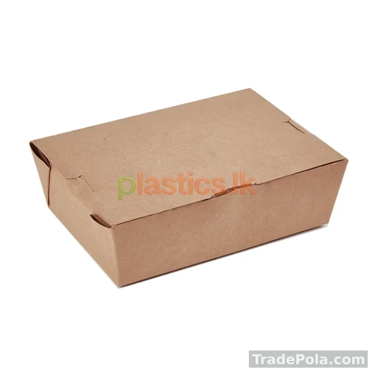 Kraft Paper Takeaway Lunch Boxes