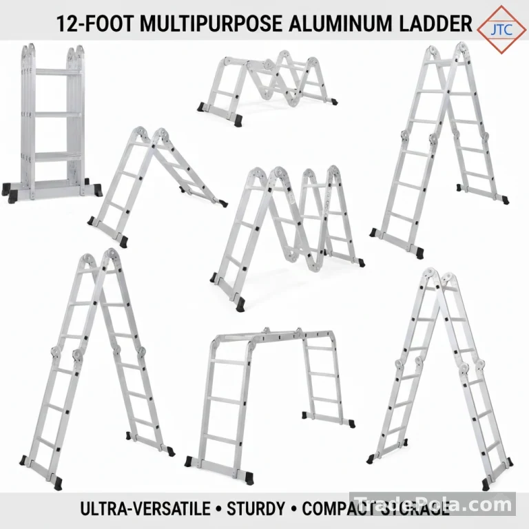 Multi-Purpose Aluminium Folding Ladder