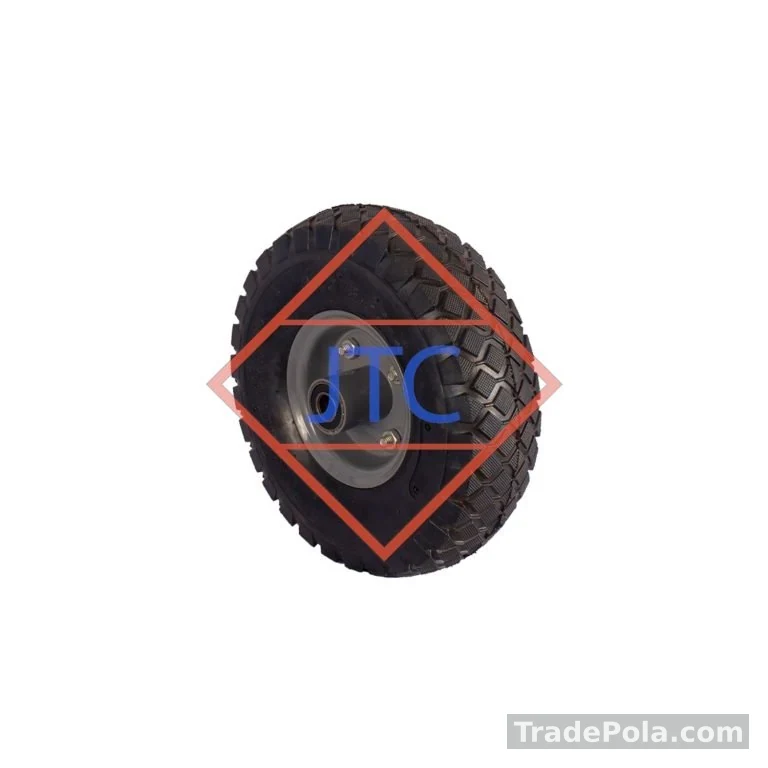 Heavy Duty 10″ x 3″ Pneumatic Rubber Jeep Cut Wheel