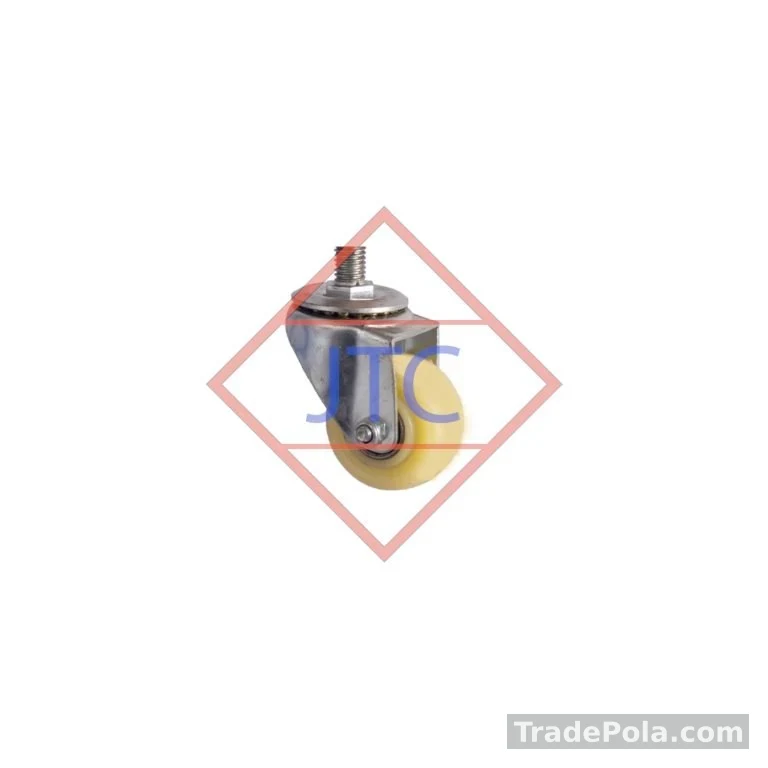 2″ Nylon Threaded Stem Caster Wheel