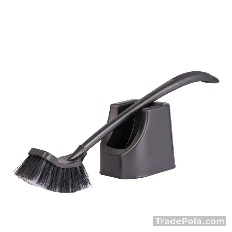Long Hockey Brush with Holder