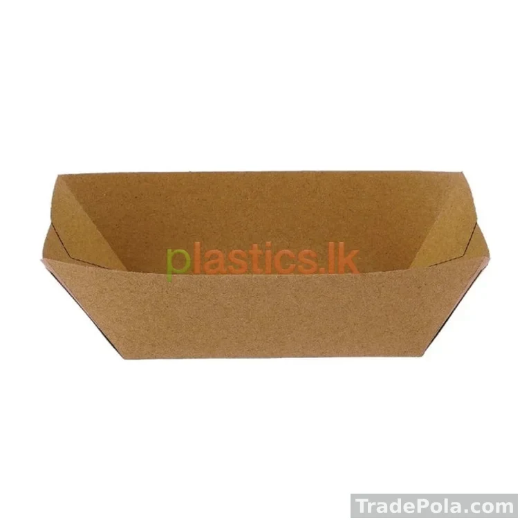 Kraft boat trays