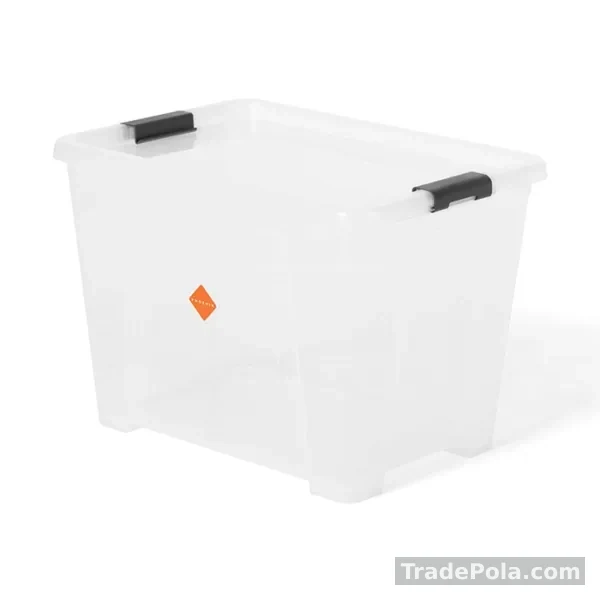 Plastic Storage Box Transparent 20 LTR (Phoenix)