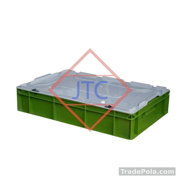 Crate C15 with Lid- 600 (L) X 400 (B) X 120 (H)