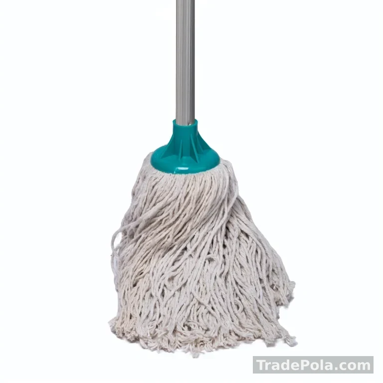 Cotton Floor Mop 350g with Handle